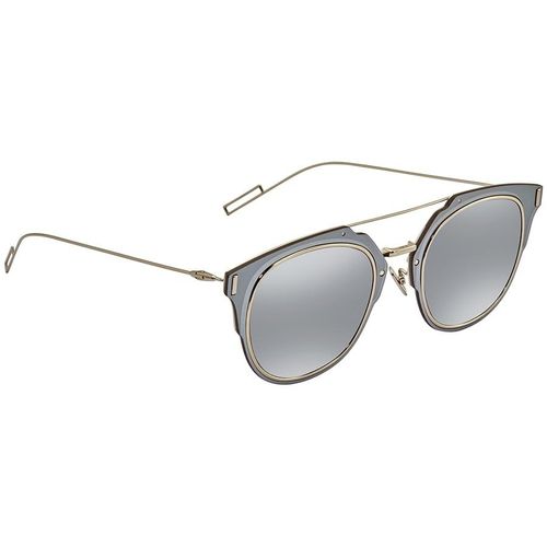 Kính Mát Dior Composit Silver Mirror Geometric Men's Sunglasses